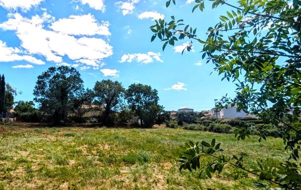 terrain constructible viabilisé 500 m²