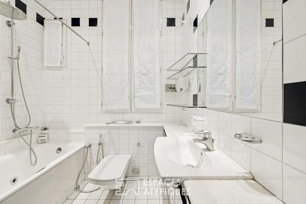 Duplex de caractère avec balcon à revisiter à Saint Michel