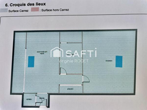 Avenue de Laon à Reims, T2 à renover