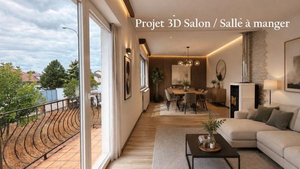 Maison Individuelle Dombasle Sur Meurthe 6 pièce(s) 117 m² et 162 m² au sol