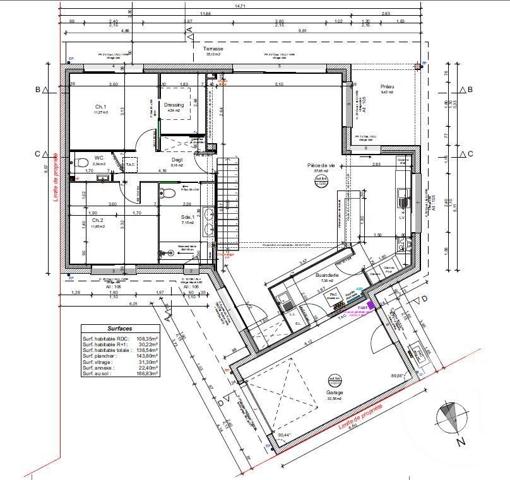Maison à vendre  5 pièces - 138,54 m2 PORNIC - 44