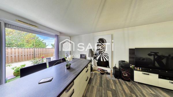 T2 avec balcon et piscine, Résidence sécurisée
