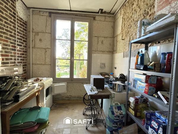 Rare : Maison de village en bord de Loir