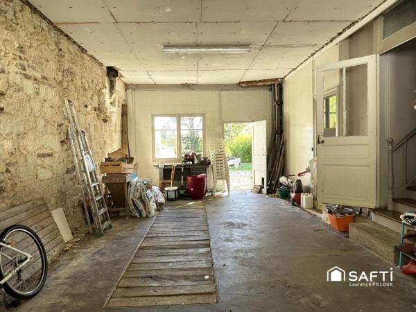 Rare : Maison de village en bord de Loir