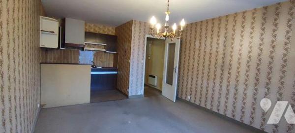 Centre Ville, appartement de 45m², en RDC , comprenant : Entrée desservant pièce de vie avec co...