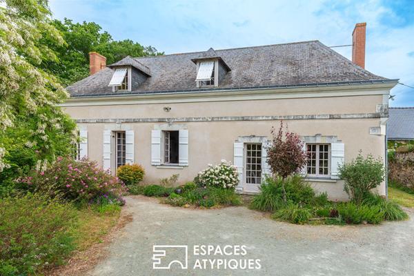 Maison de charme dans un cadre idyllique