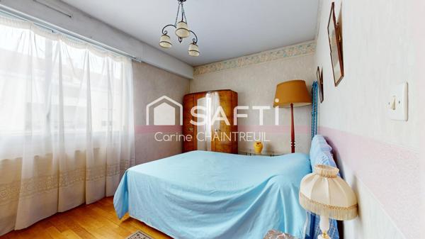 À vendre – Superbe appartement T4 traversant de 85 m² avec balcon plein sud – Bron Église (Place Baptiste Curial)