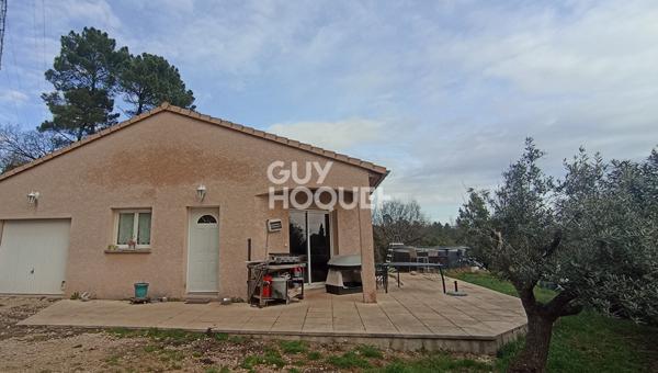 Maison de plain pied dans secteur prisé - Un véritable havre de paix !
