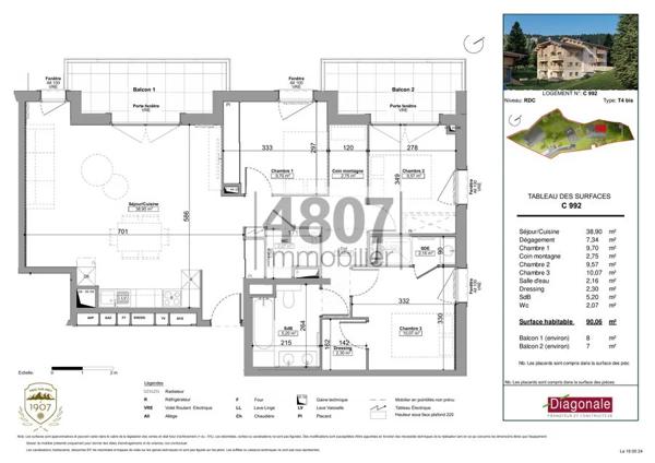 Appartement à vendre à Praz-sur-Arly (74120)