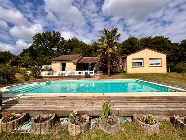 A vendre, superbe maison de plain-pied 181m² à MENSIGNAC 24350