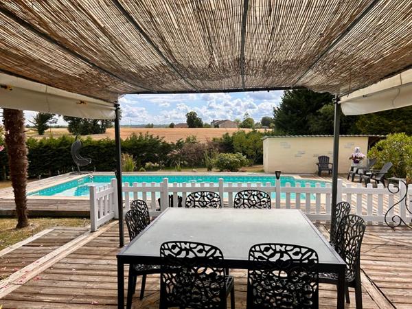 A vendre, superbe maison de plain-pied 181m² à MENSIGNAC 24350