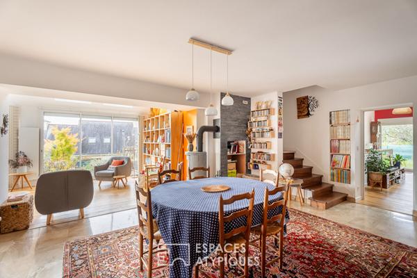 Maison Rénovée avec Extension Bois et Potentiel d’Aménagement à Saint-Avé