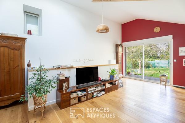 Maison Rénovée avec Extension Bois et Potentiel d’Aménagement à Saint-Avé