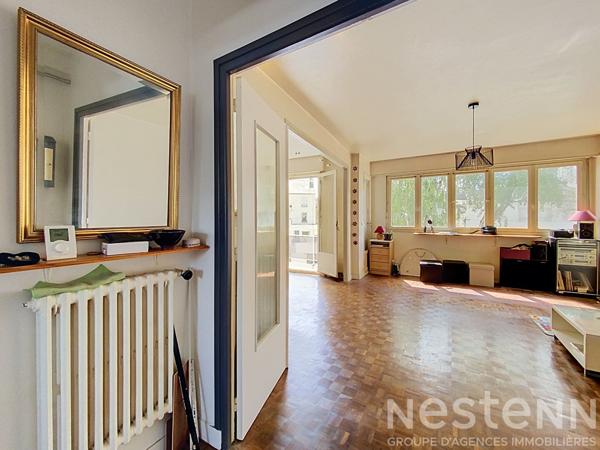 Vente appartement 73m²  2 chambres, Merville, Lorient.