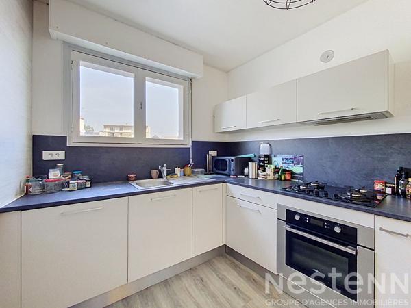 Vente appartement 73m²  2 chambres, Merville, Lorient.