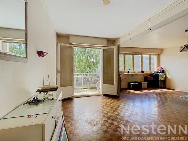 Vente appartement 73m²  2 chambres, Merville, Lorient.
