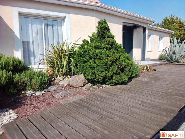 Maison de plain pied, belles prestations