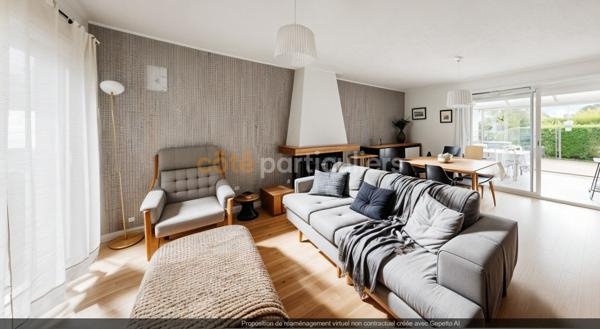 Vente Maison99 m² - 5 Pièces - SAINTE LUCE SUR LOIRE (44980)