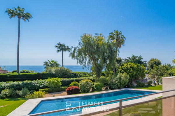 Cannes EDEN : Magnifique villa vue mer avec piscine – domaine privé