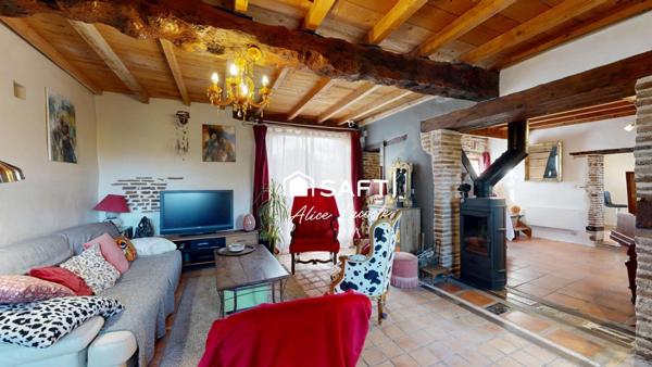 Ancienne ferme avec cachet et grand terrain