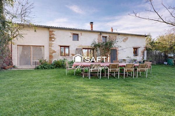 Ancienne ferme avec cachet et grand terrain