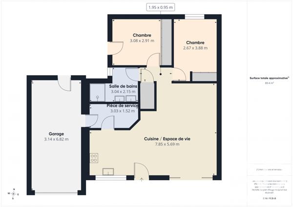 Maison à vendre 3 pièces 70 m² Bretignolles-sur-Mer