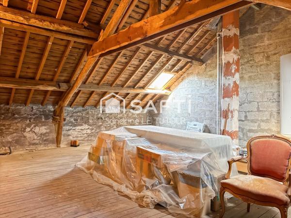 Charmante maison en pierre avec potentiel