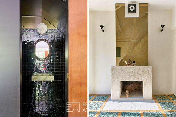 Maison d’architecte avec terrasse au calme d’une impasse