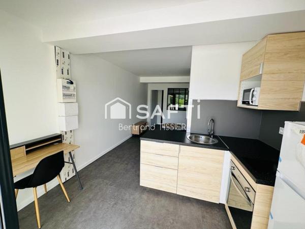 Appartement T2 en RDJ, très récent, grande terrasse