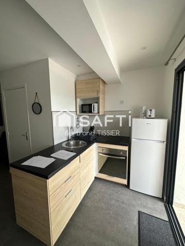 Appartement T2 en RDJ, très récent, grande terrasse