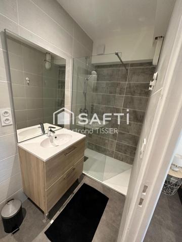 Appartement T2 en RDJ, très récent, grande terrasse