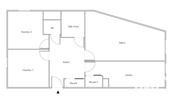 Appartement à vendre 3 pièces 71 m² Compiègne