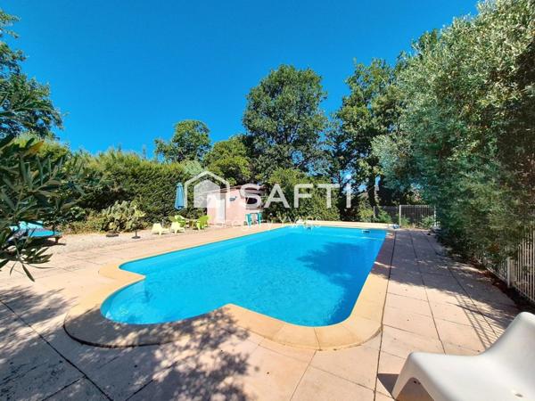 Villa provençale atypique dans un cadre campagne