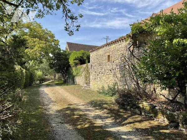 Situation pittoresque : propriété en pierre de charme avec dépendances, piscine et 4 chalets en...
