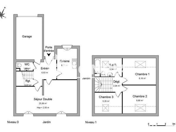 Location Maison 4 pièces 73.15 m² - 37 RUE DES COTTAGES Evreux 27000