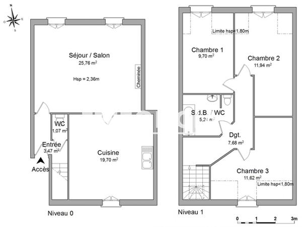 Location Appartement 4 pièces 96.18 m² - 22,RUE ANATOLE FRANCE Douarnenez 29100