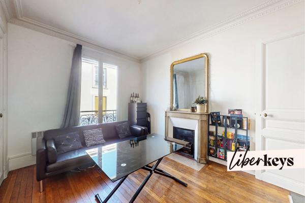 Calme, Charme & Cachet au coeur des Batignolles - T2 traversant de 34 m²