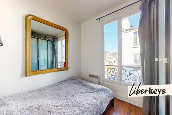 Calme, Charme & Cachet au coeur des Batignolles - T2 traversant de 34 m²