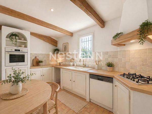 Le Cannet - Maison 93 m² - 710 m² terrain - Garage -Sud-Ouest