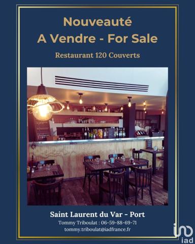Restaurant à vendre 117 m² Saint-Laurent-du-Var