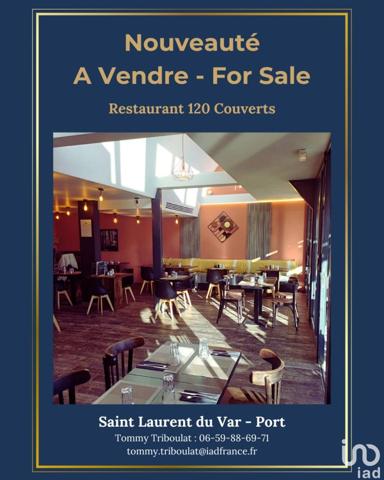 Restaurant à vendre 117 m² Saint-Laurent-du-Var