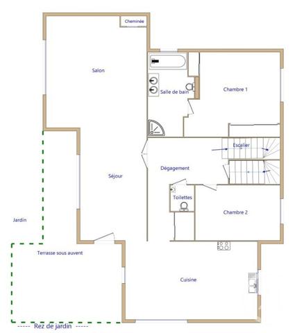 Maison à vendre  6 pièces - 155 m2 VENCE - 06