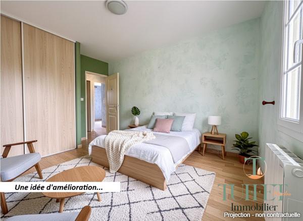 MAISON PLAIN-PIED 3CHAMBRES + GARAGE