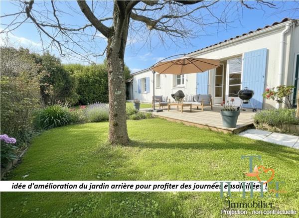 MAISON PLAIN-PIED 3CHAMBRES + GARAGE