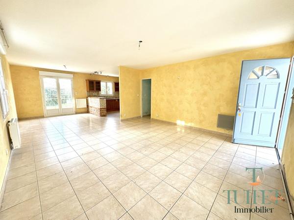 MAISON PLAIN-PIED 3CHAMBRES + GARAGE