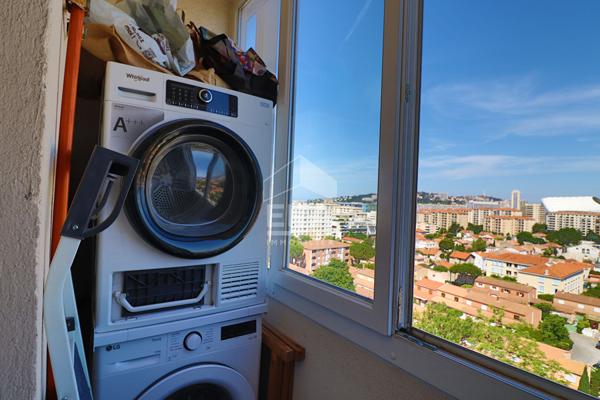à vendre Appartement 3 pièces traversant avec balcon et vue dégagée ? Marseille 13009