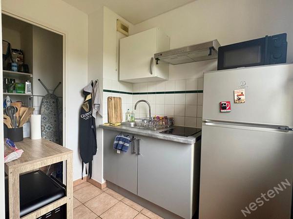 AGEN - Appartement de type 2 meublé avec balcon et place de parking