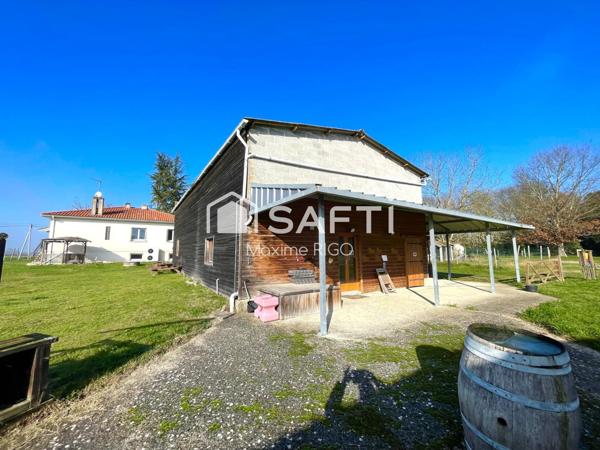 Maison 7 pièces sur propriété équestre de 2.3Ha