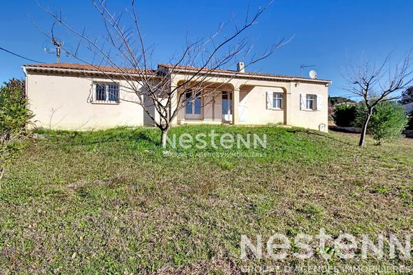 Maison Vidauban 4 pièces 100 m2- Terrain 1718m2- Garage 41m2