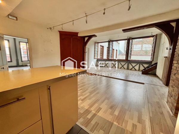 Grand appartement 2 chambres possibilité 3